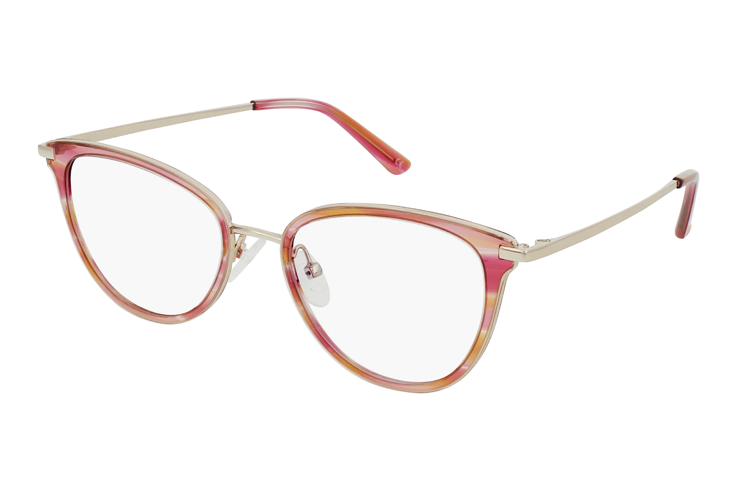 Emory Pink eyeglasses side view