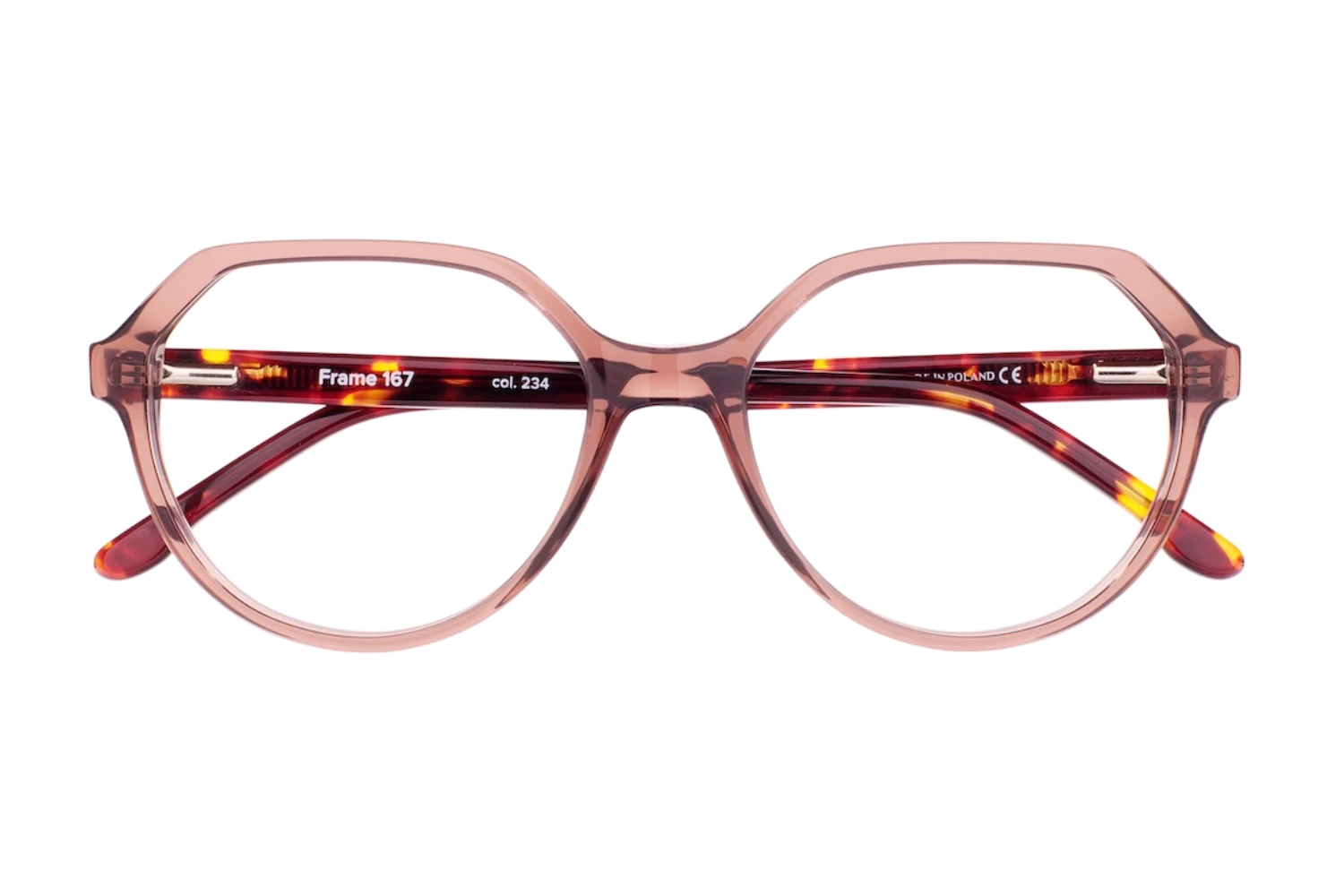 Riley beige eyeglasses