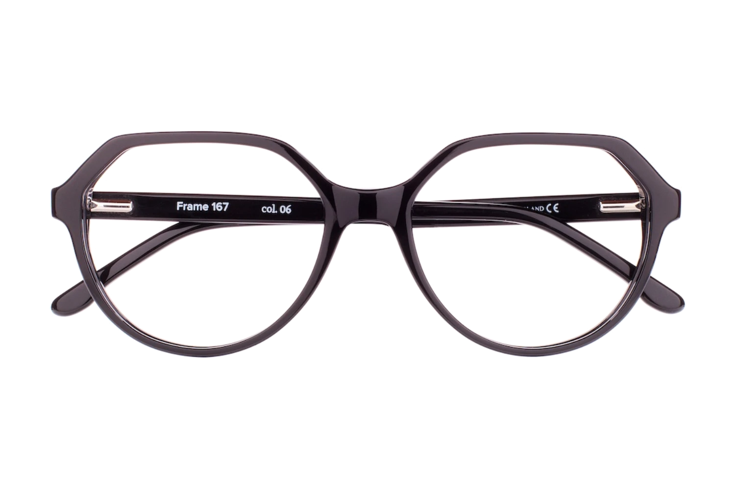 Riley black eyeglasses