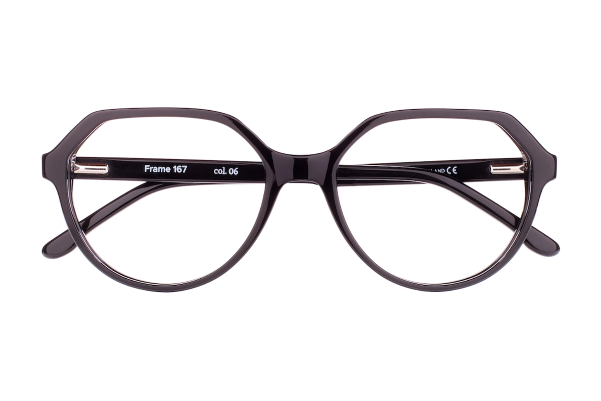 Riley black eyeglasses