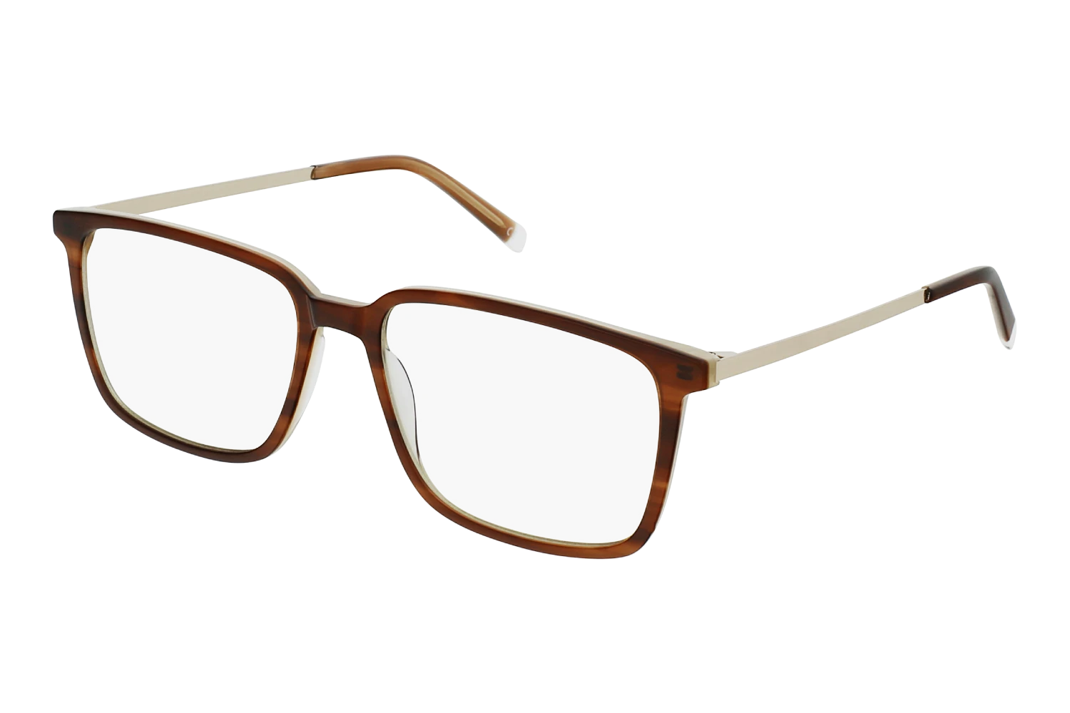 Sasha brown eyeglsses side view