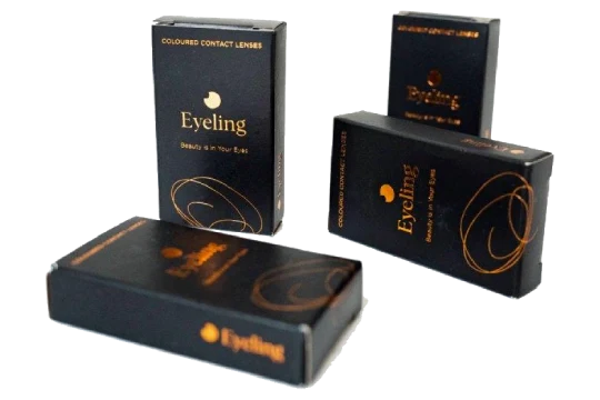 Eyeling colored lenses box